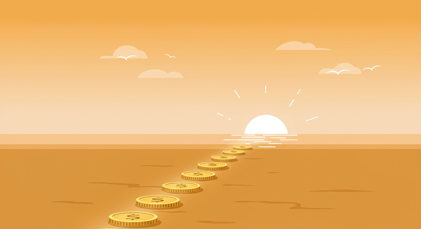 Illustration of financial independence