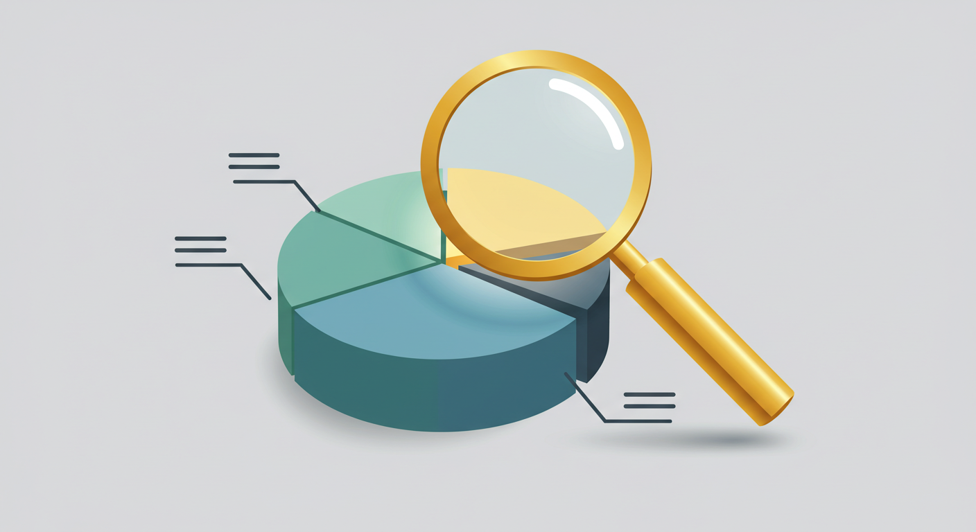 Illustration of making informed decisions